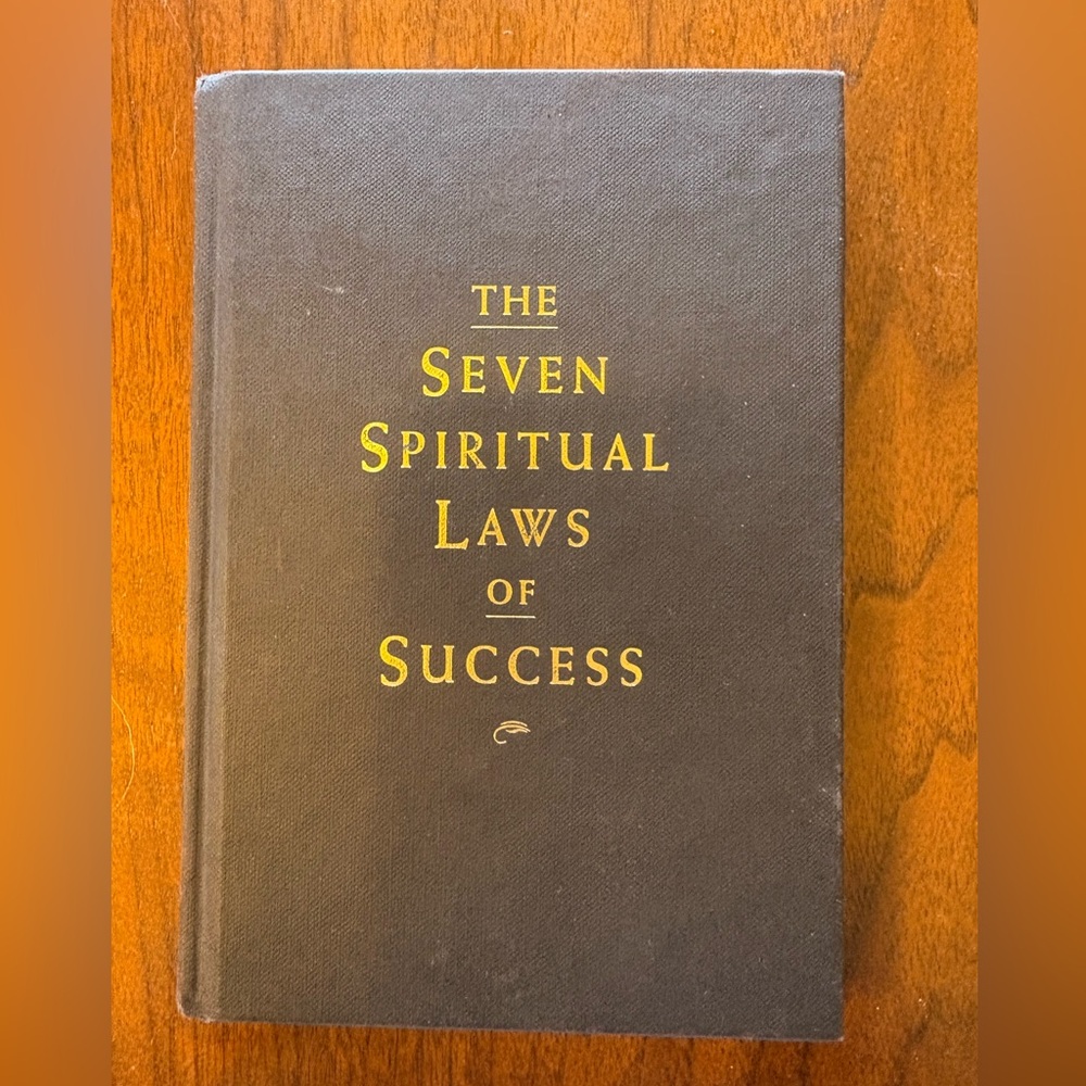 $4 📕 The Seven Spiritual Laws of Success by Deepak Chopra